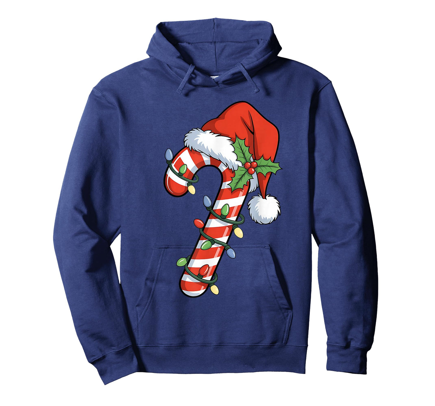 Christmas Candy Cane Santa Xmas Kids Toddler Youth Women Men T-Shirt