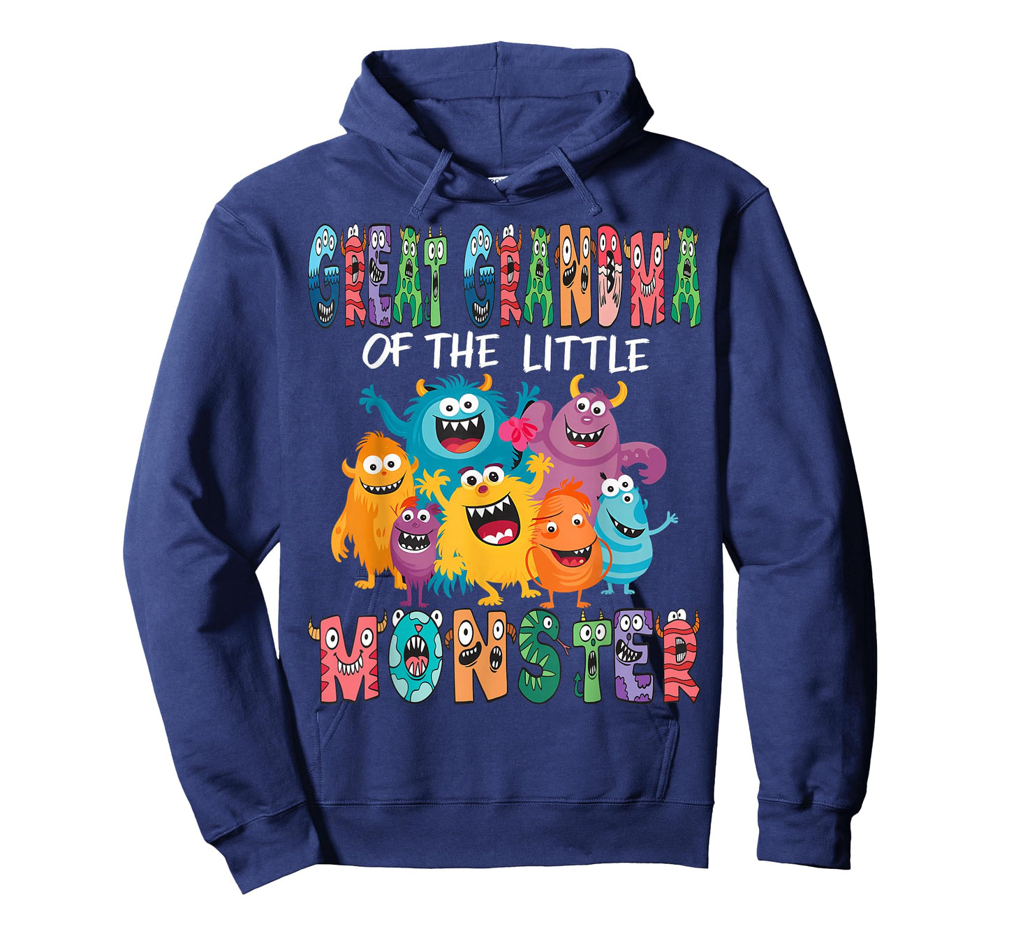 Great Grandma Of The Little Monster Kids 1St Birthday Party T-Shirt