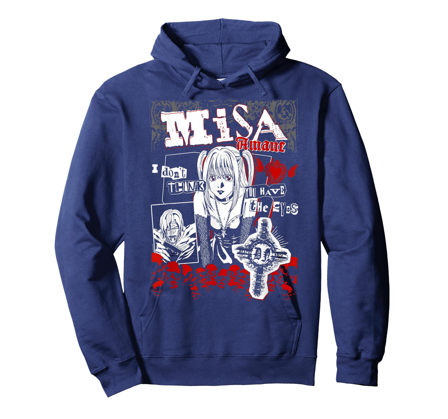 Death Note Misa Amane Punk Zine Collage Anime T-Shirt