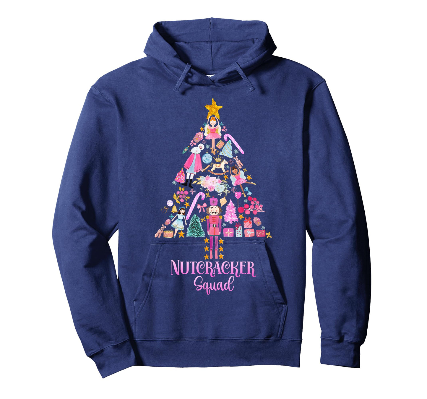 Christmas Nutcracker Squad Ballet Dance Women Kids Girls T-Shirt