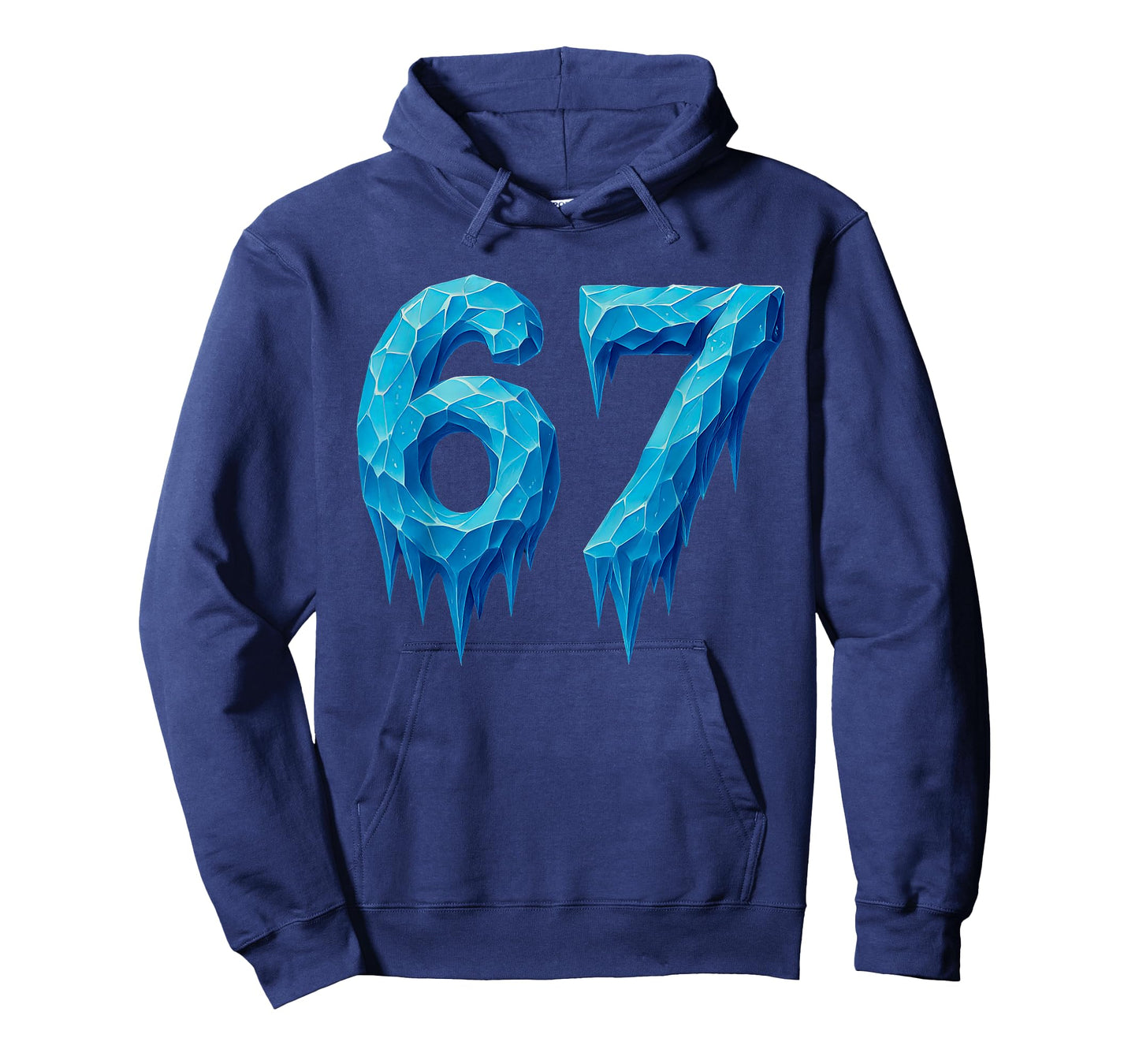 67 Six Seven 6-7 Frozen Ice - Funny Teen Kids Brainrot Meme T-Shirt