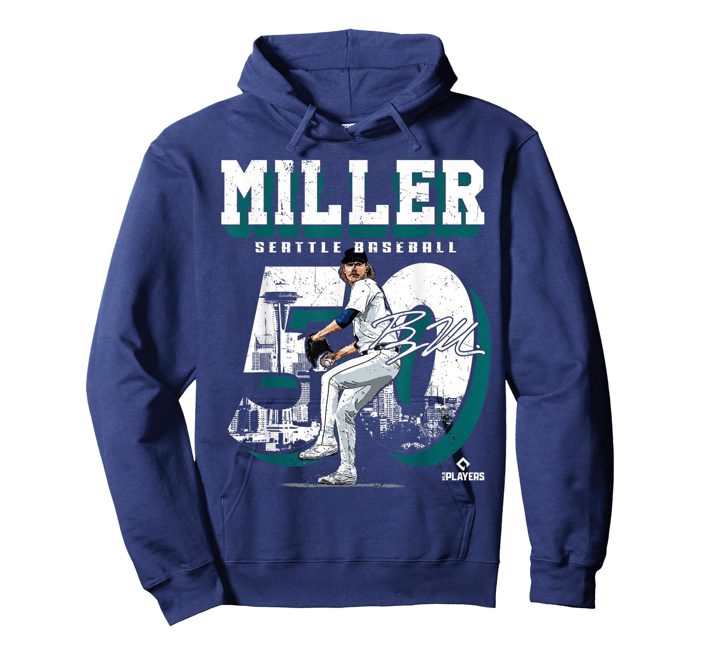 Bryce Miller | Seattle MLB Baseball Player | MLBBMI201M T-Shirt