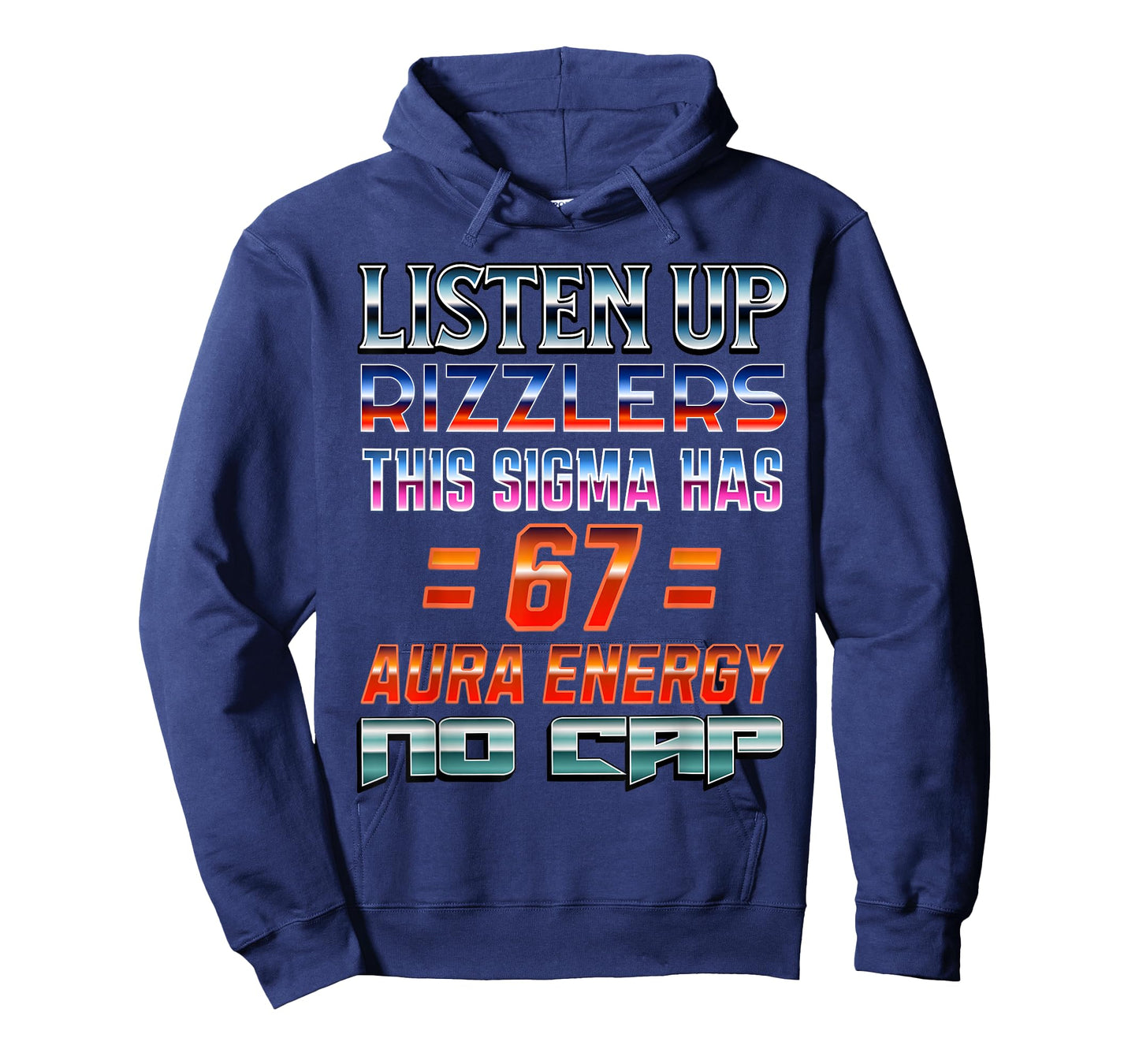 67 Meme Aura Energy 6 7 Sigma Rizzler Six Seven Funny 6-7 T-Shirt