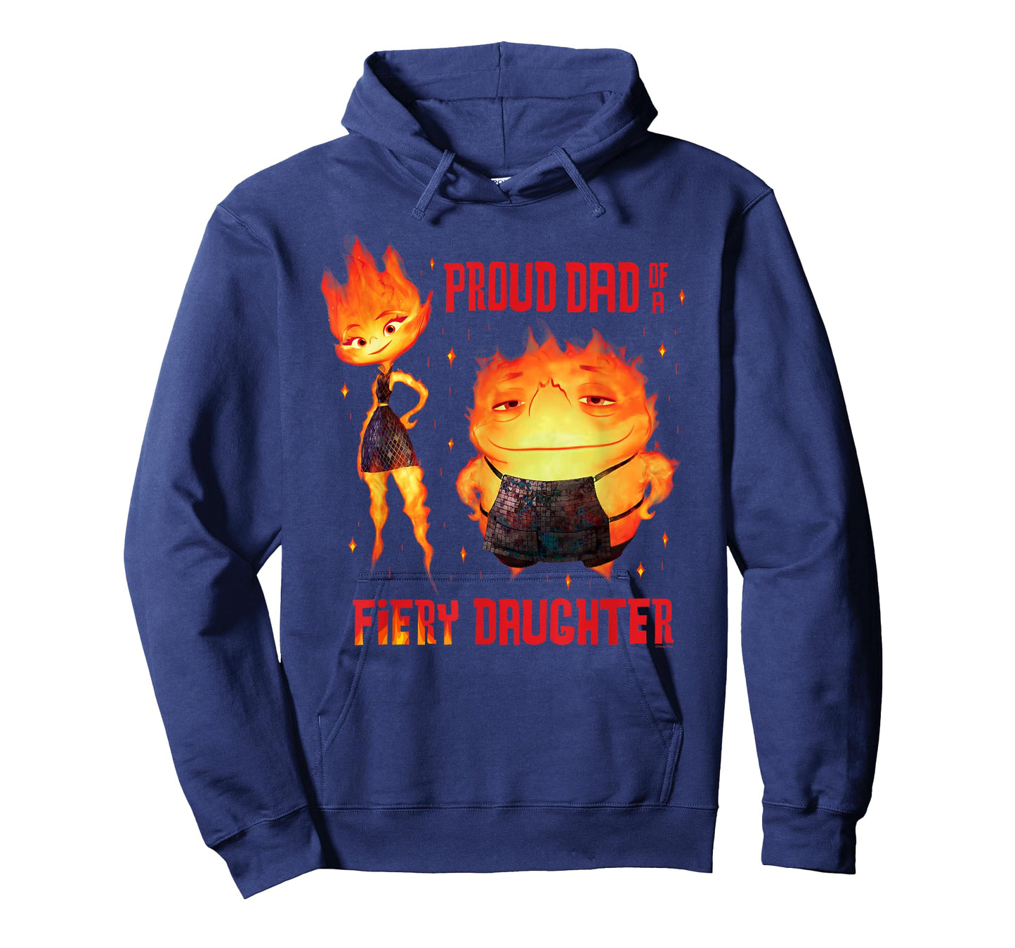 Disney and Pixar’s Elemental Proud Dad of a Fiery Daughter T-Shirt