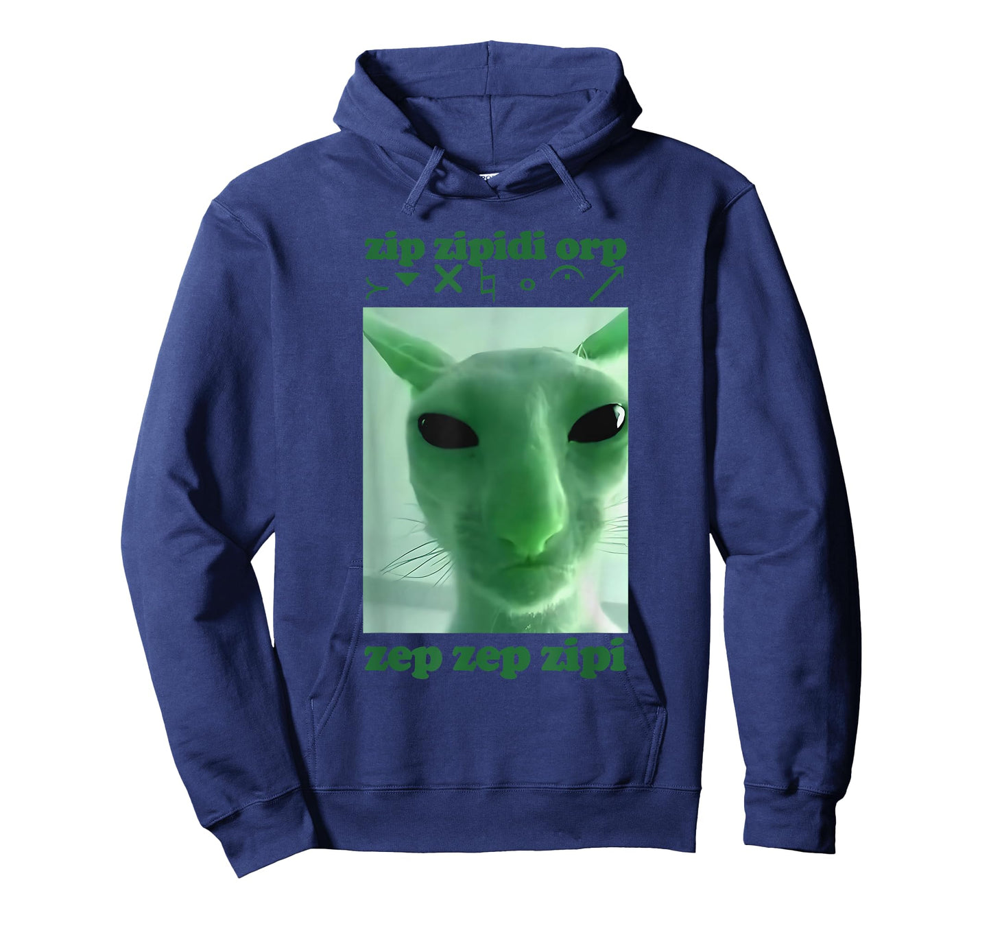Alien Cat Dank Meme Gnarp Cat Silly Alien Cat Meme T-Shirt