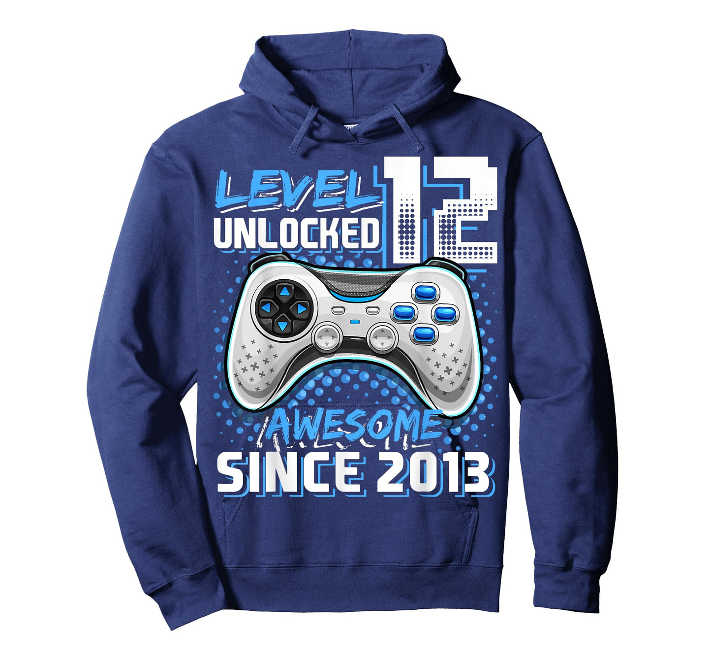 12th Birthday Boy Level 12 Gamer 12 Year Video Game Party T-Shirt