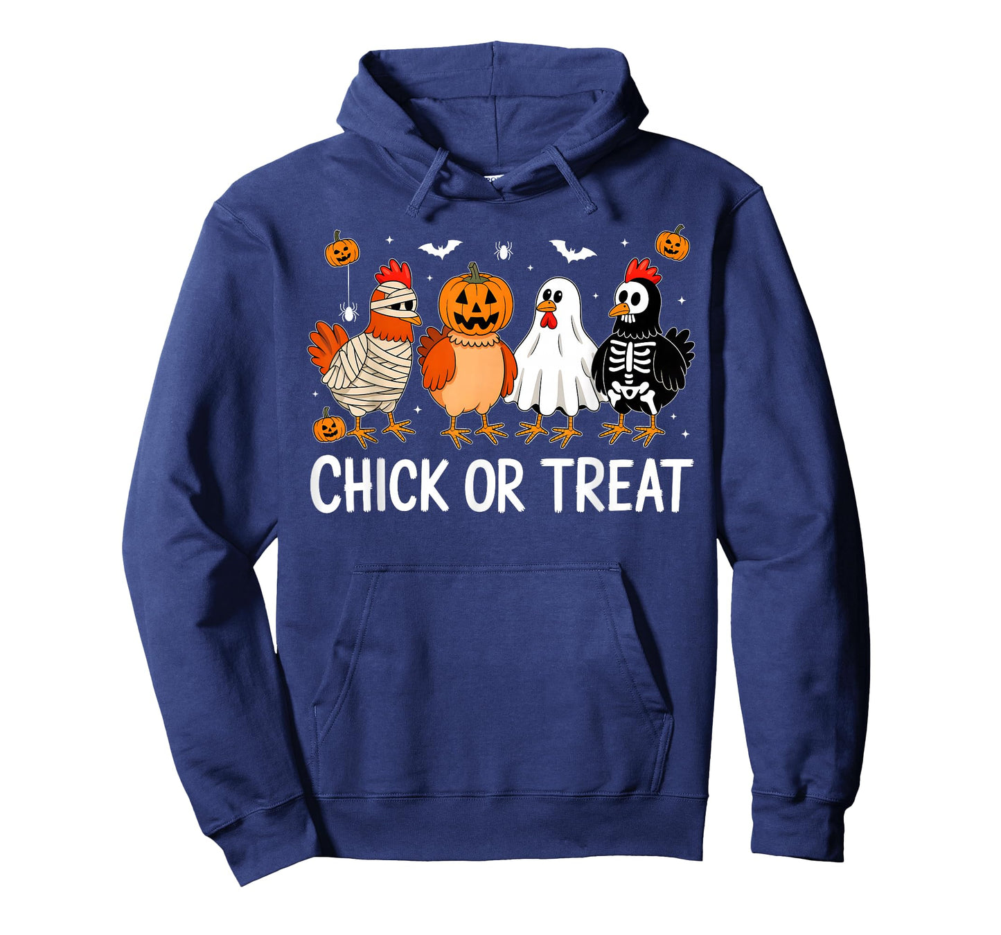 Funny Chicken Halloween Pumpkin Chick Or Treat Chicken Lover T-Shirt