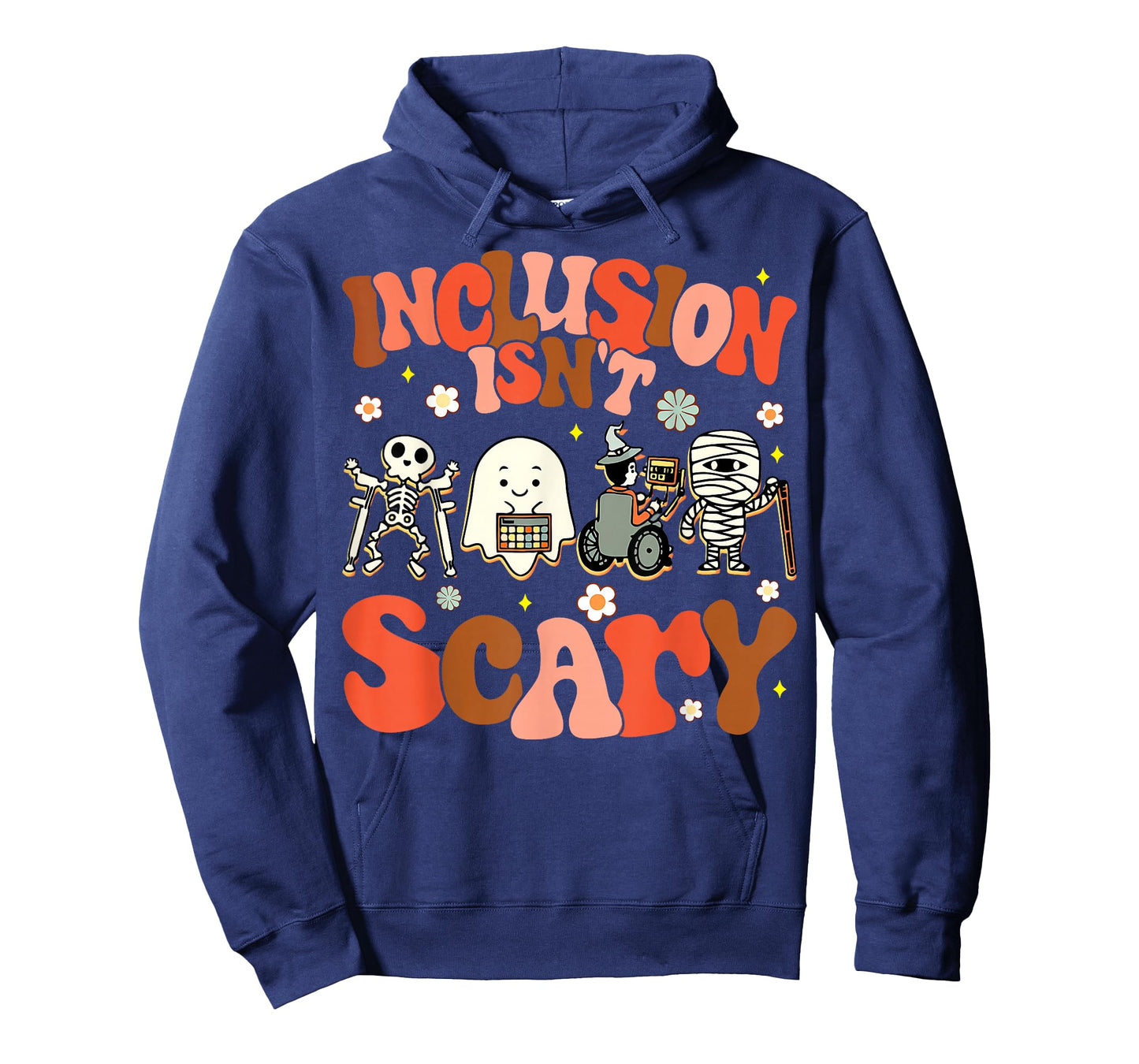 Inclusion Isn't Scary Funny SLP Sped Teacher Halloween T-Shirt