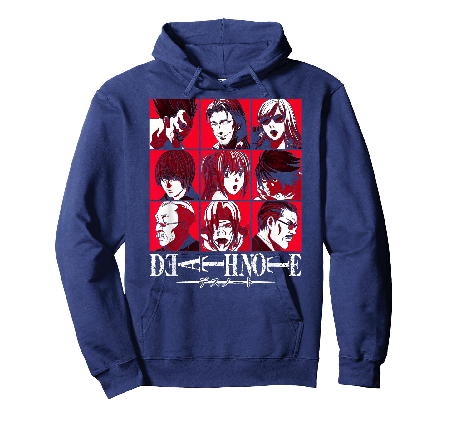 Death Note Character Pop Art Grid Anime T-Shirt