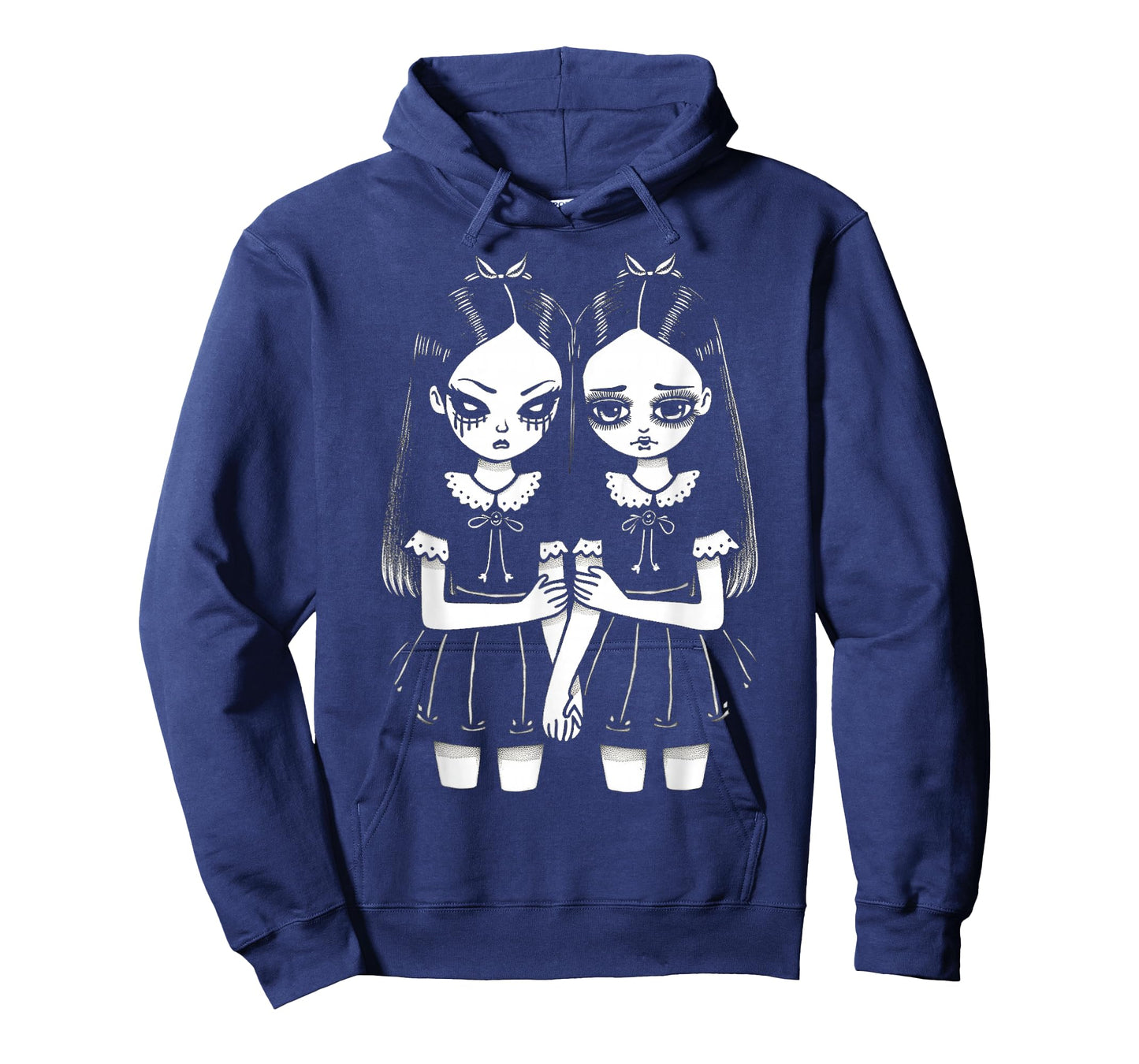 Creepy Cute Revenge And Sorrow Sister Twins Lurk In The Dark T-Shirt