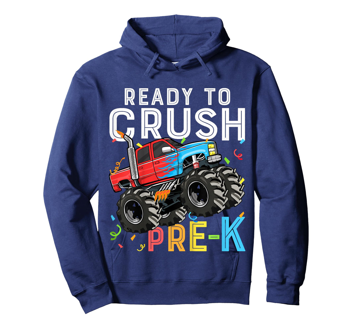 Ready To Crush Pre-K First Day of Preschool Monster Truck T-Shirt