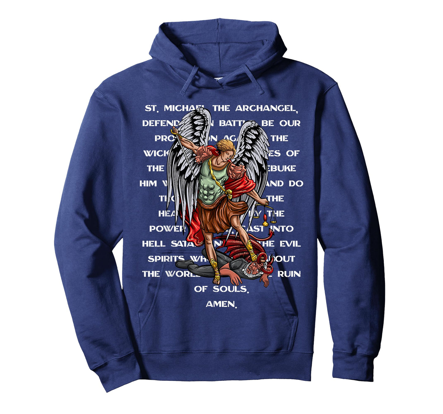 Saint Michael The Archangel Catholic Prayer T-Shirt