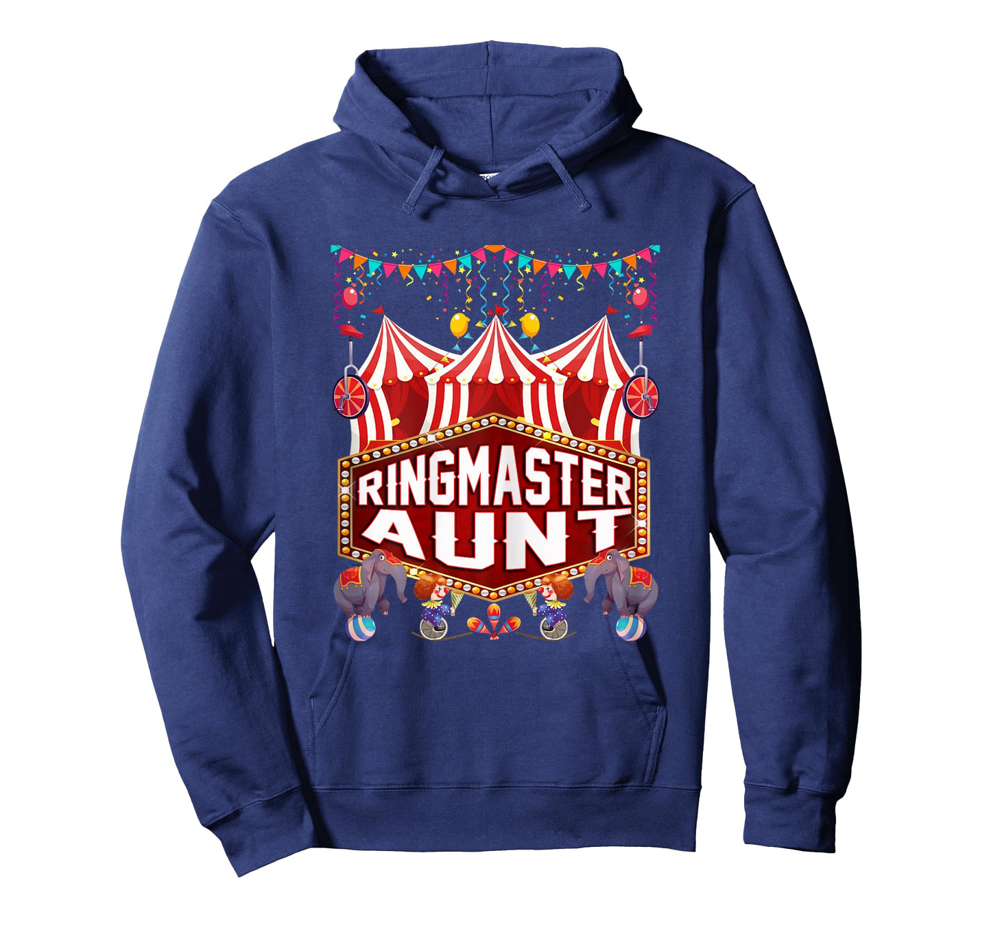 Ringmaster Aunt Shirt Circus Carnival Birthday Party T-Shirt