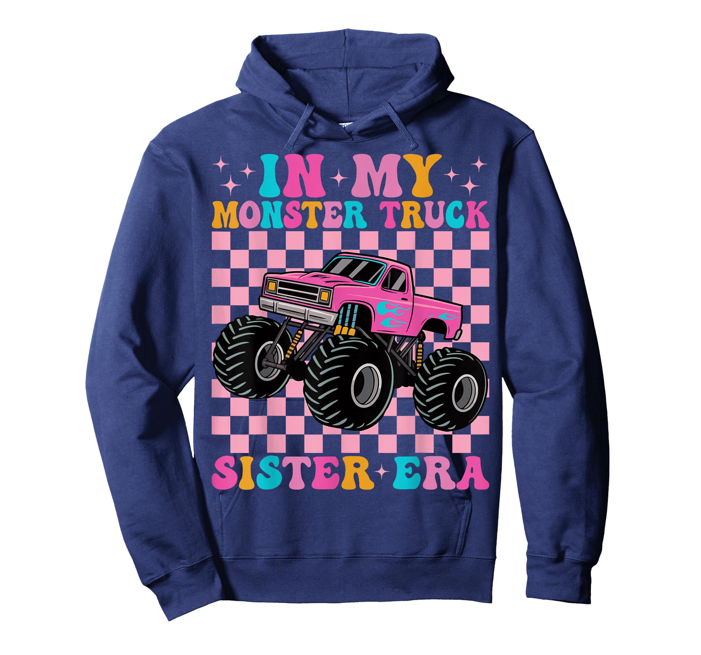 Groovy In My Monster Truck Sister Era T-Shirt