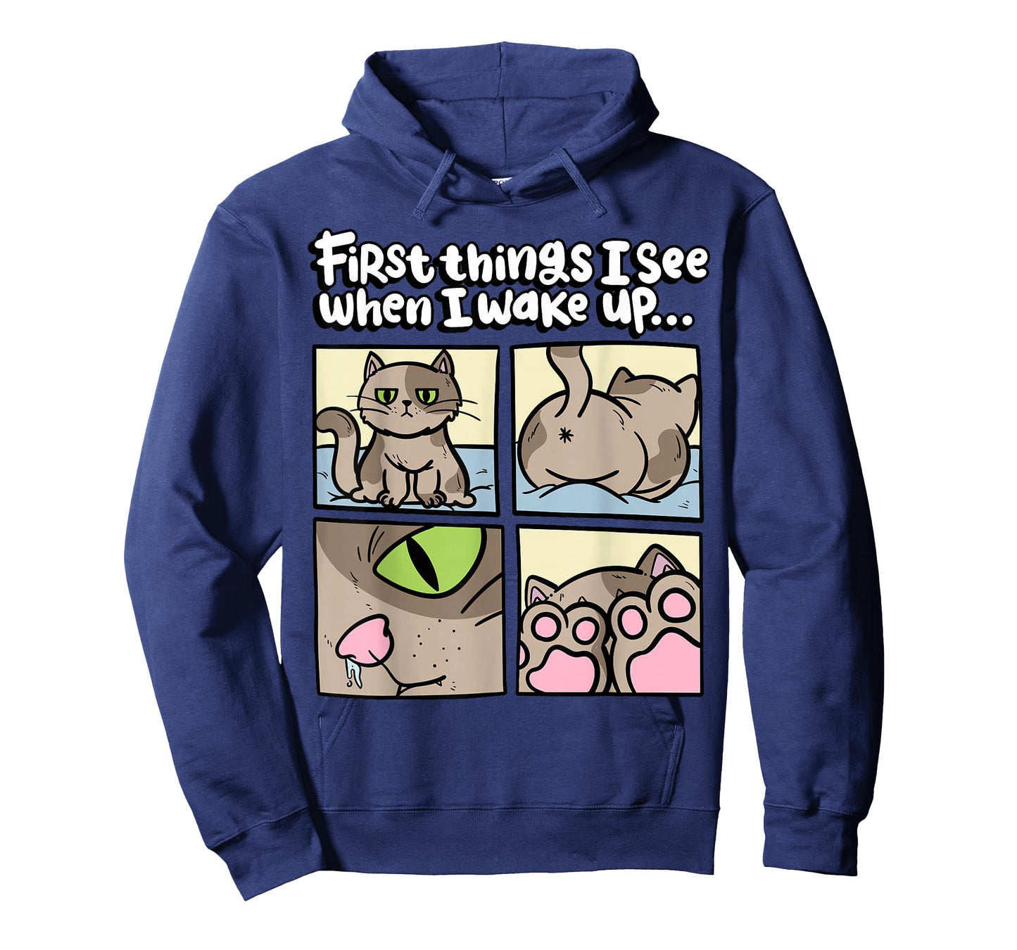 First Things I See When I wake Up Kitten Lover Cute Cat T-Shirt