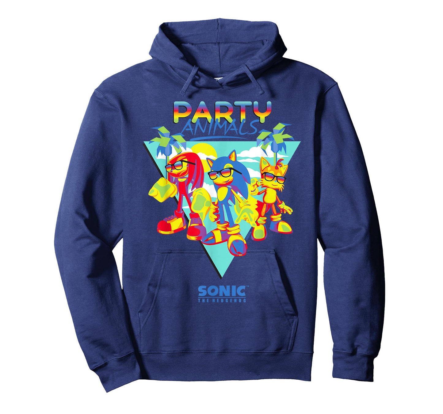 Sonic the Hedgehog - "Party Animals" Sonic, Tails, Knuckles T-Shirt