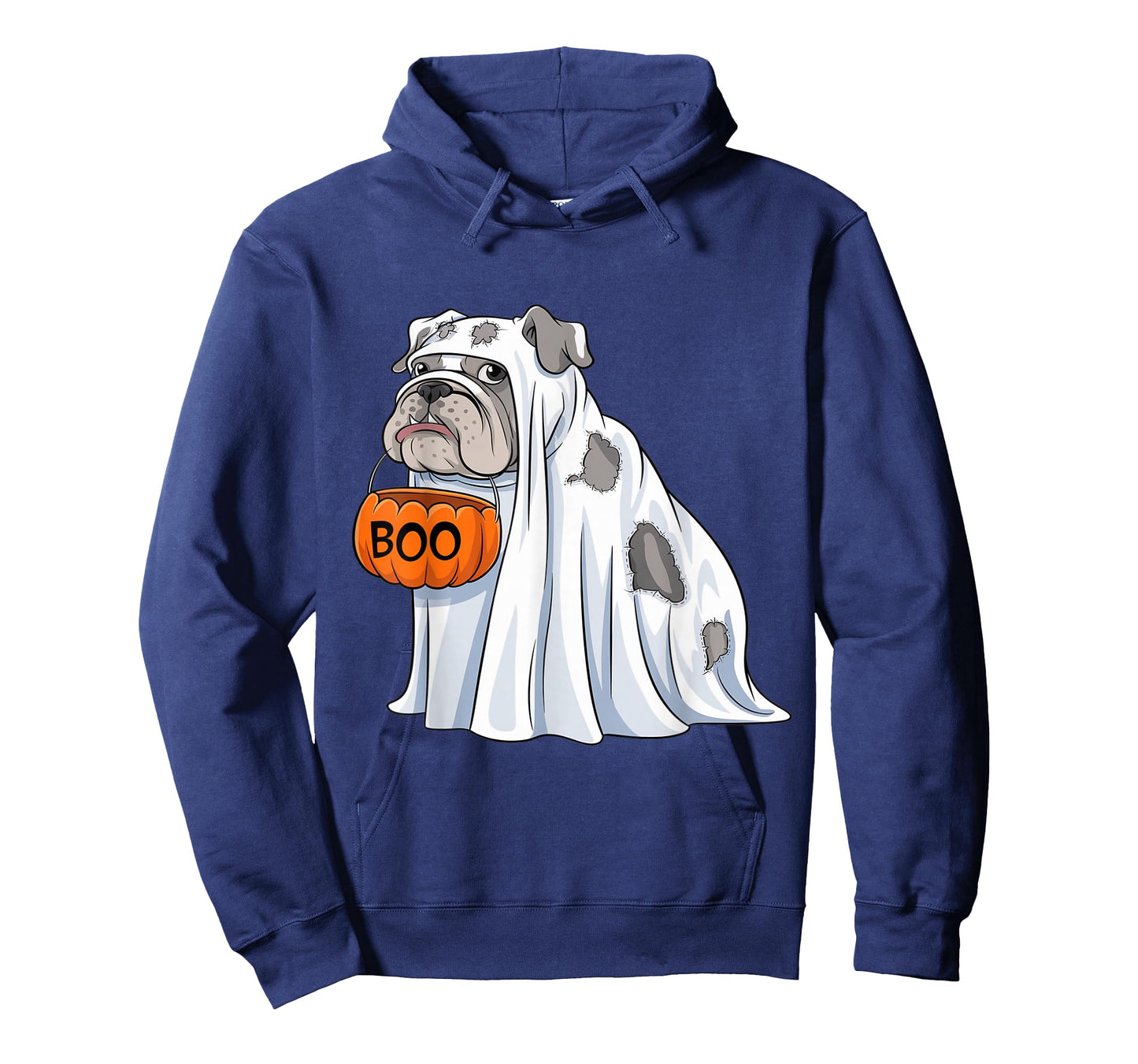 Halloween Dog English Bulldog Cute Ghost Costume Boo T-Shirt
