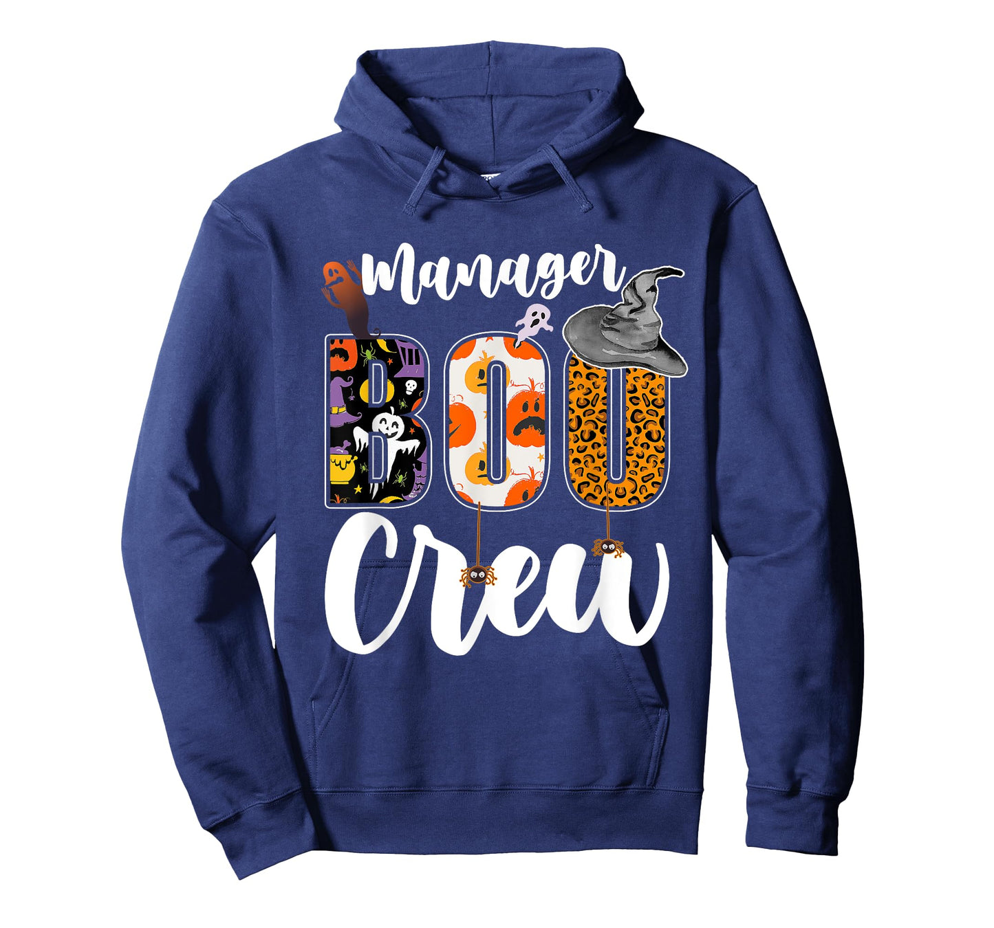 Manager Boo Crew Halloween Matching Executive T-Shirt