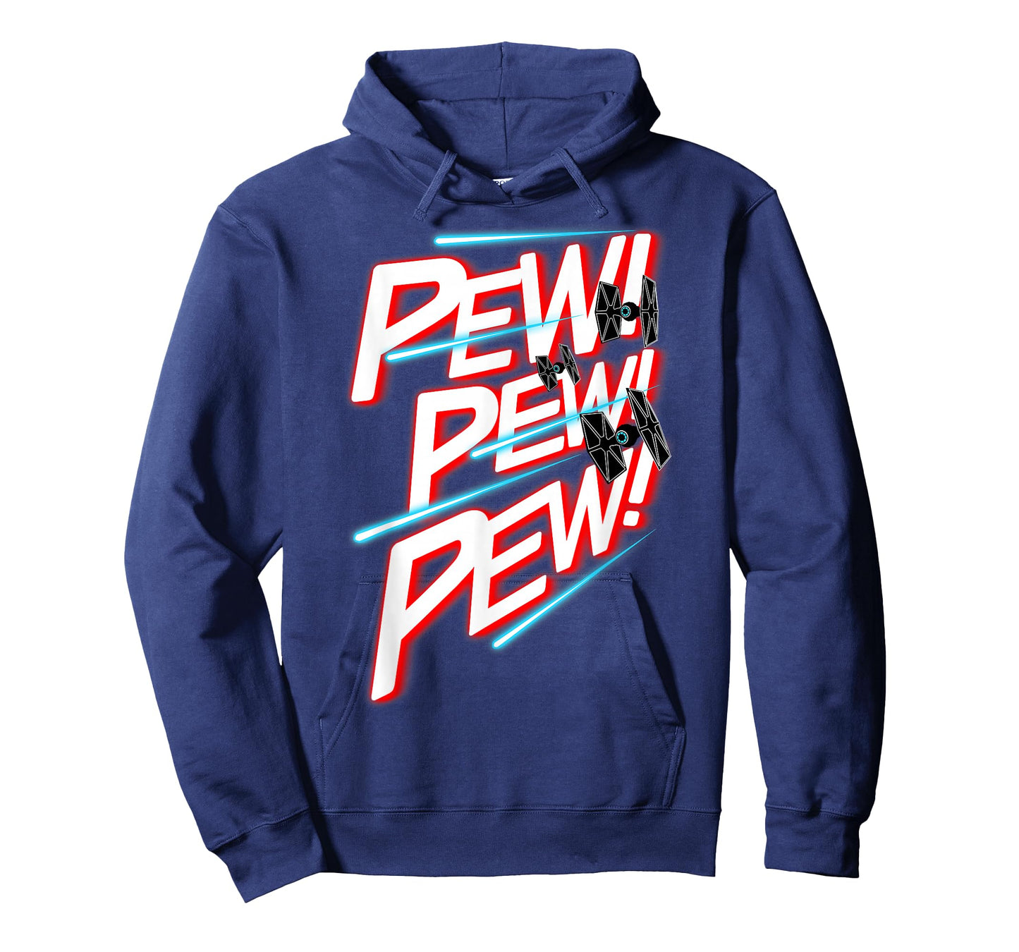 Star Wars TIE Fighter Pew Pew Pew Retro Comic Design T-Shirt