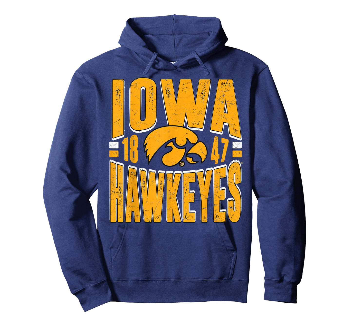 Iowa Hawkeyes Vintage 90's Retro Black Officially Licensed T-Shirt