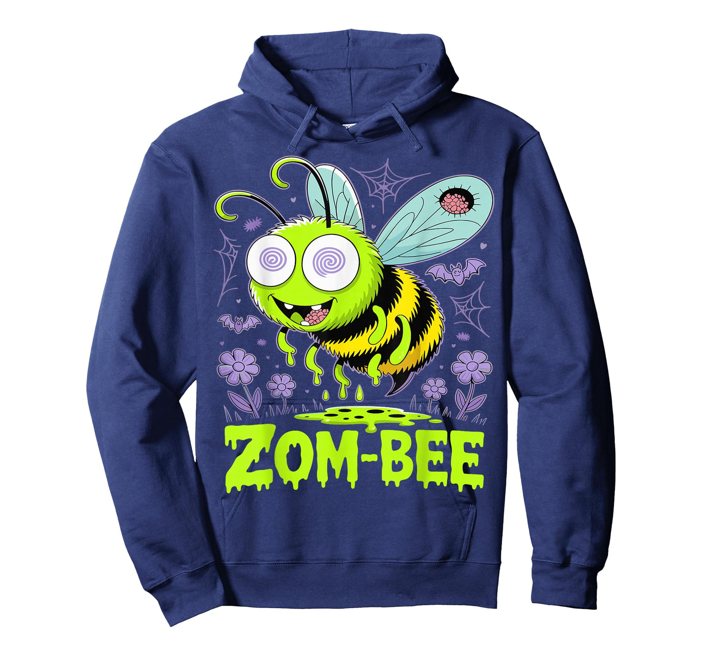 Zom-Bee Cute Zombie Bee Funny Halloween Tee T-Shirt