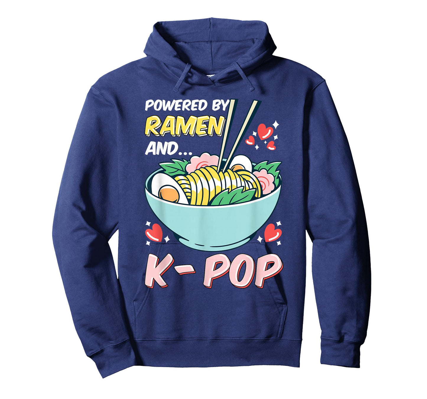 Powered By K-Pop and Ramen T-Shirt