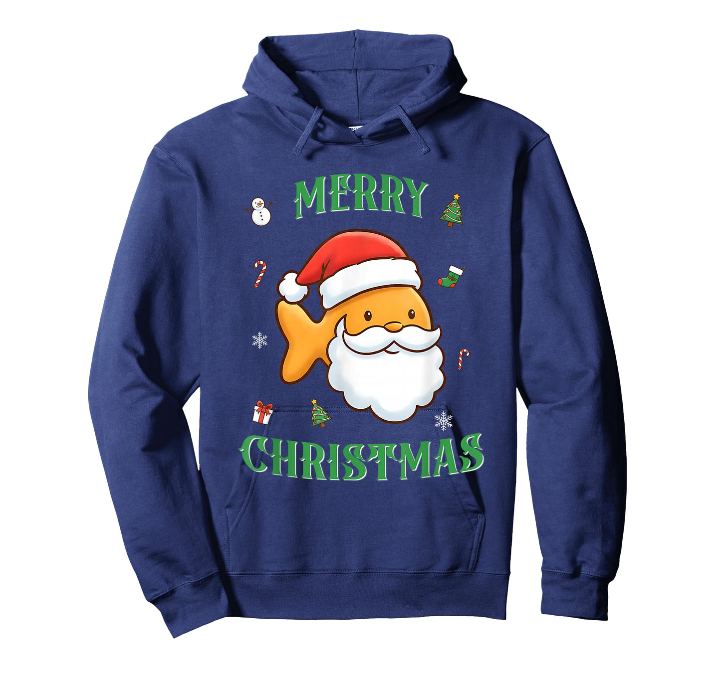 Santa Goldfish Cracker T-Shirt