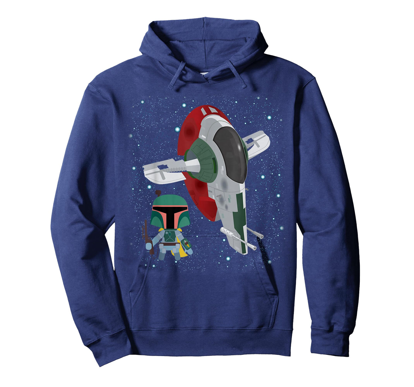 Star Wars Boba Fett Slave-1 Ship Cute Kawaii Graphic T-Shirt T-Shirt