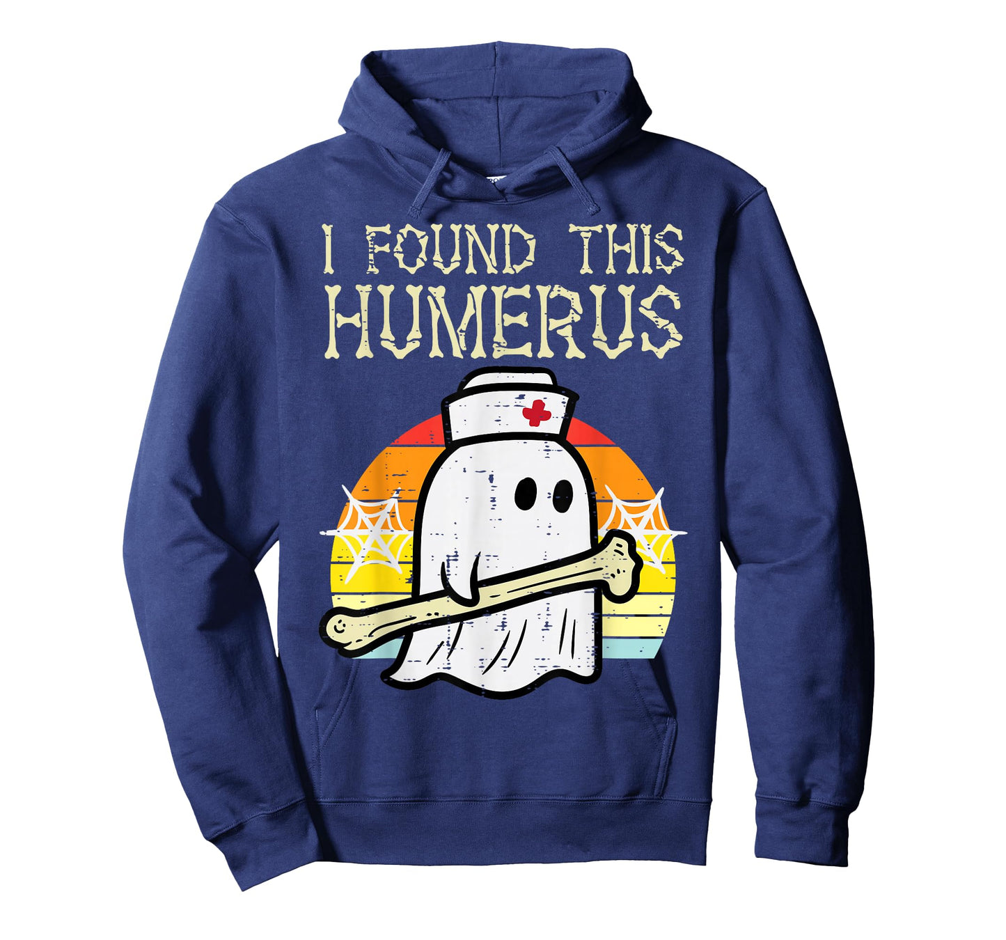 Halloween Nurse Found This Humerus Scrub Top Costume Women T-Shirt