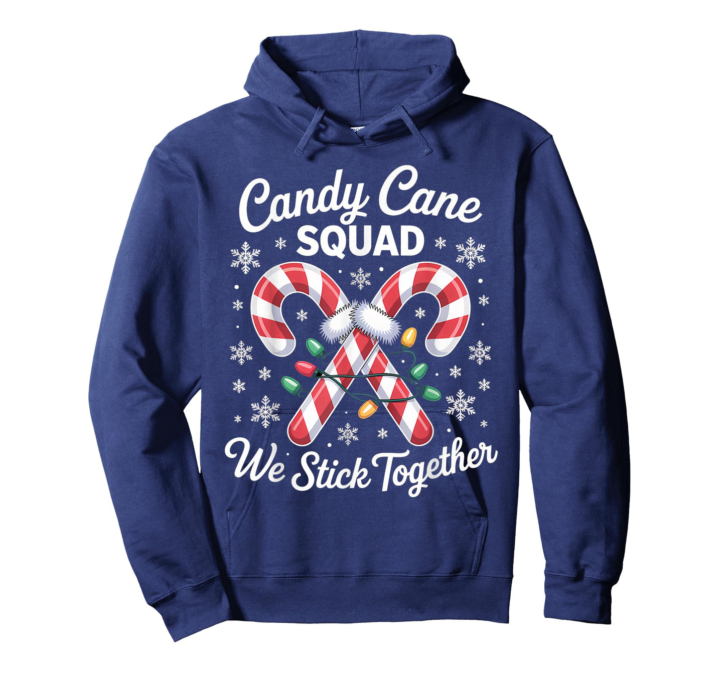 Candy Cane Squad Cute Christmas Matching Design T-Shirt