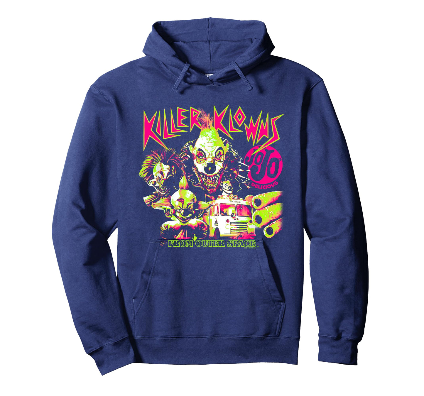 Killer Klowns from Outer Space JoJo Delicious Neon Poster T-Shirt