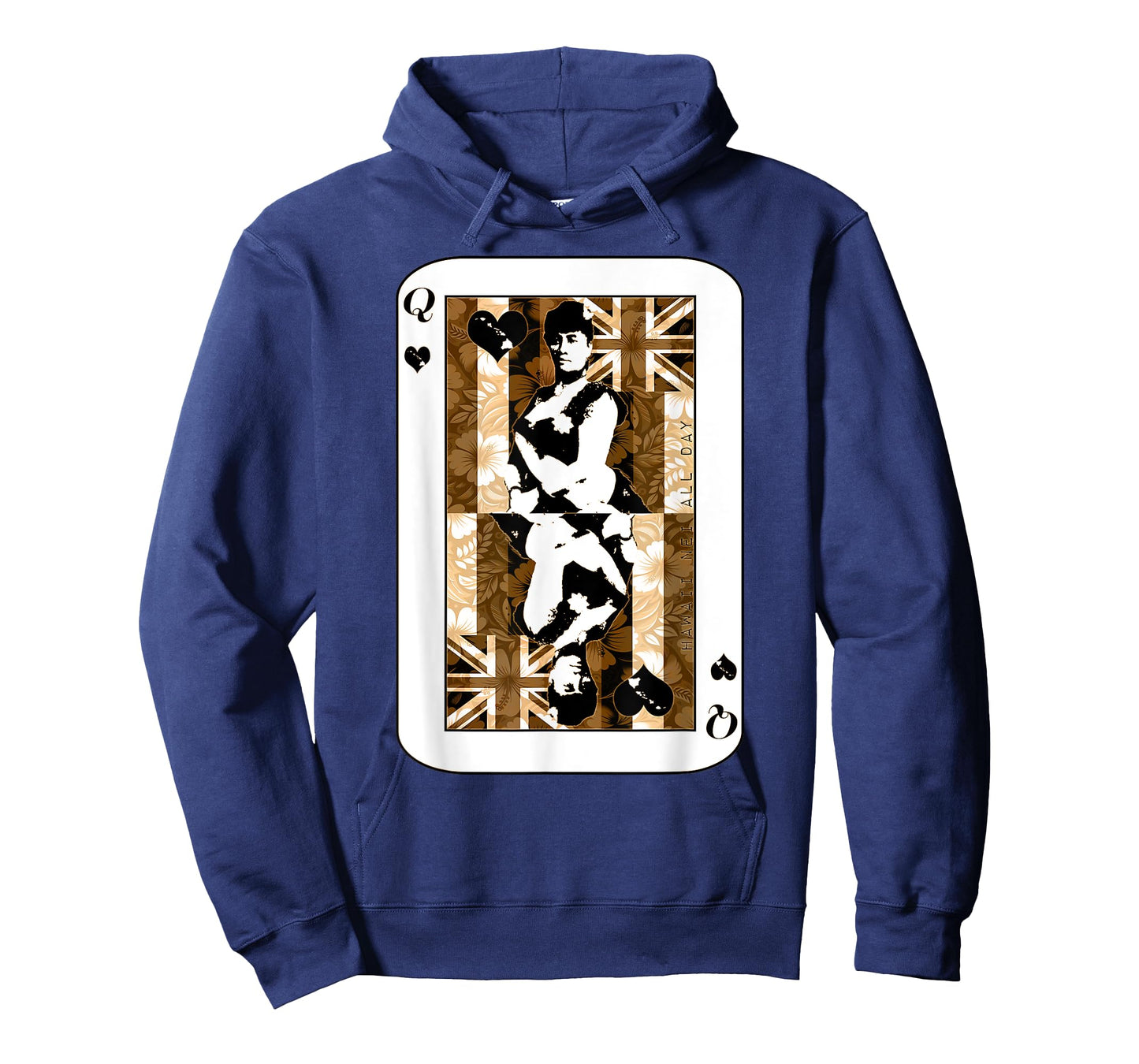 Queen of Hawai'i Floral Liliuokalani by Hawaii Nei All Day T-Shirt