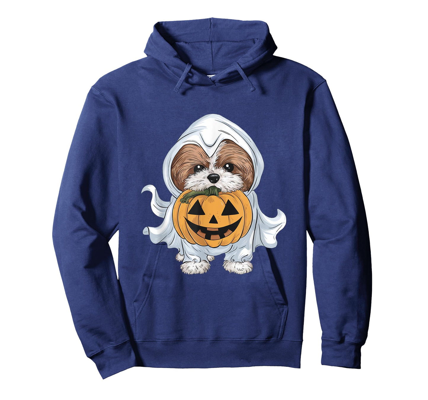 Shih Tzu Ghost Dog Halloween T-Shirt
