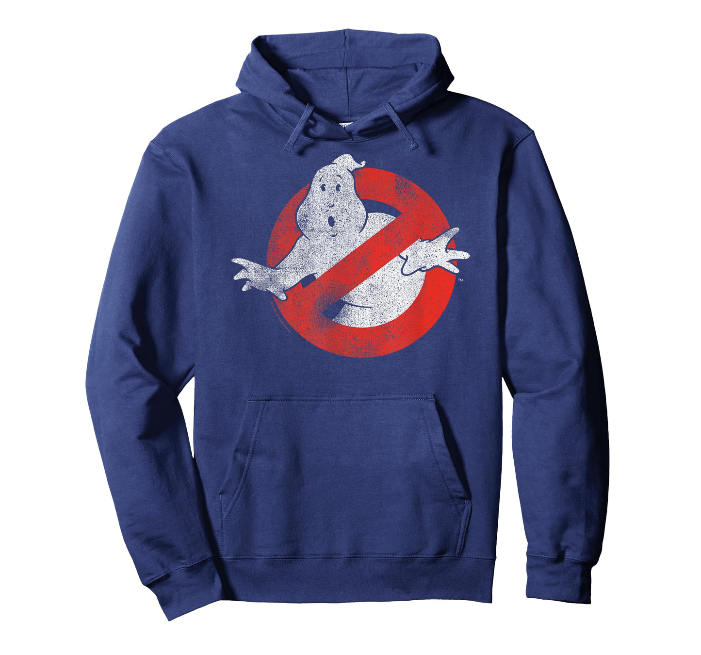 Ghostbusters Distressed No Ghost Logo Vintage Movie T-Shirt