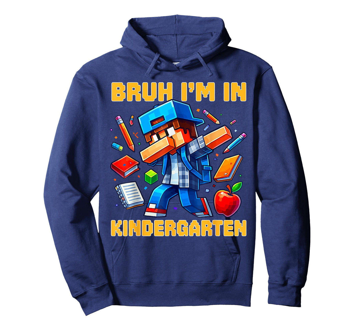 Bruh I'm in Kindergarten Boys Kids Gamer Back To School T-Shirt