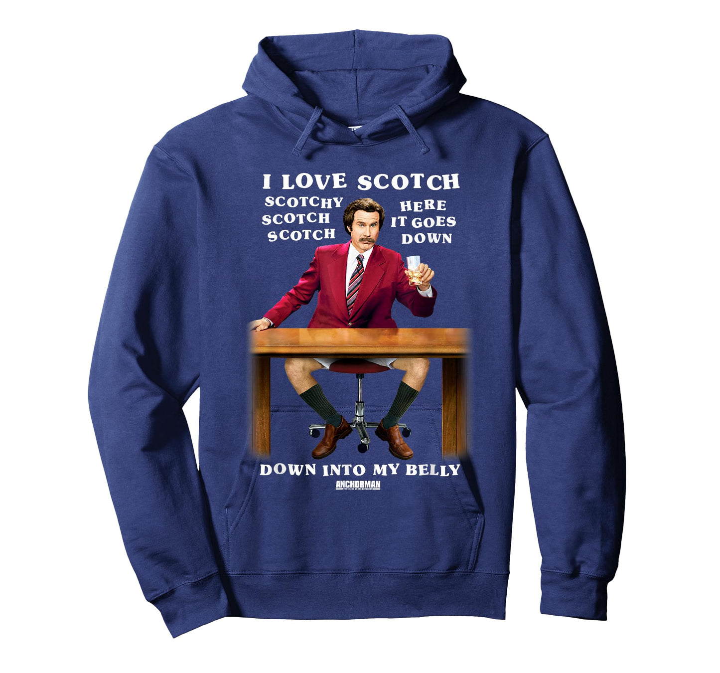 Anchorman Ron I Love Scotch T-Shirt