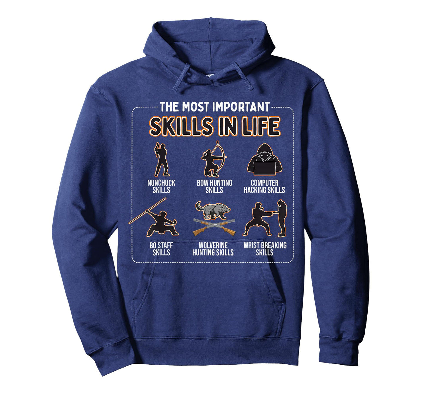 Nunchuck Skills, Bow Hunting Skills, Computer Hacking Skills T-Shirt