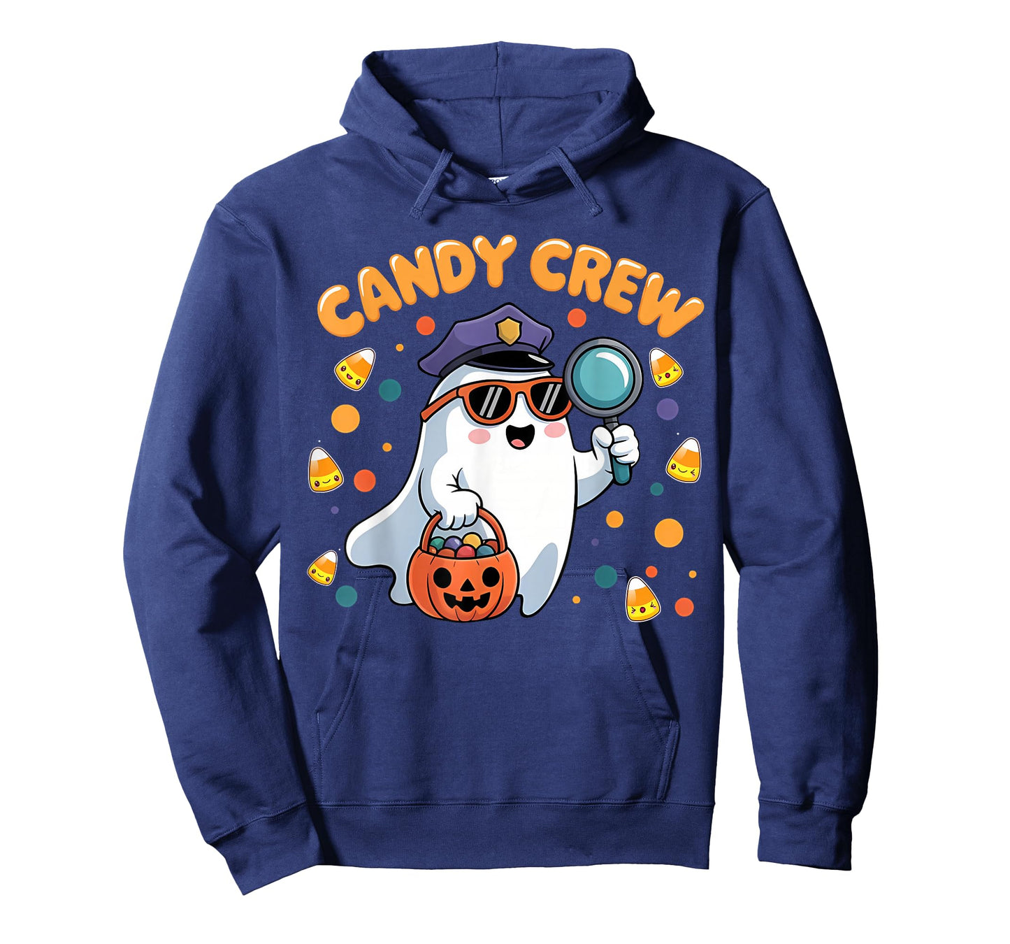 Candy Crew Boo Ghost Halloween Costume Women Girls Kids T-Shirt