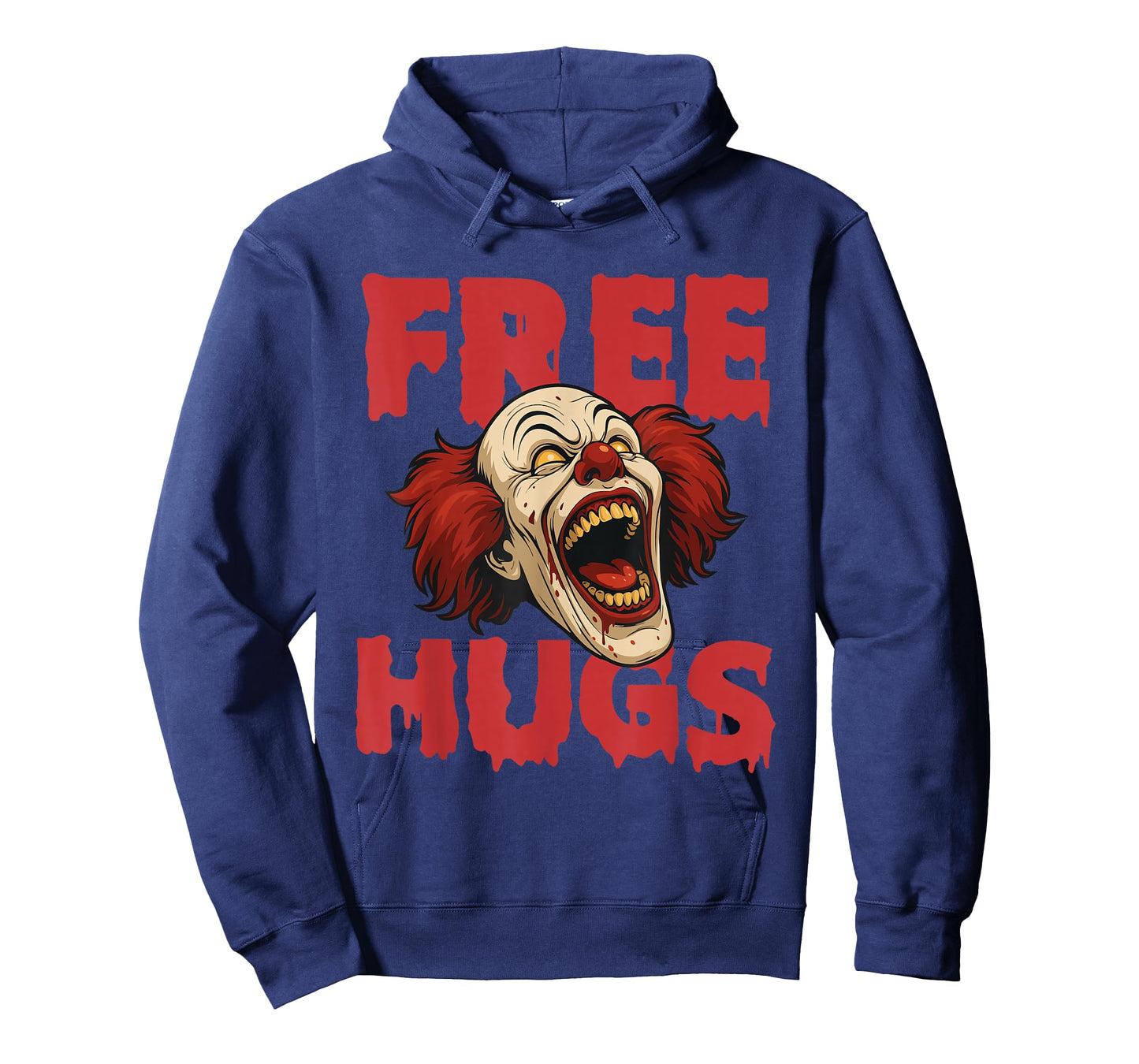 Free Hugs - Spooky Evil Scary Horror Clown Halloween T-Shirt