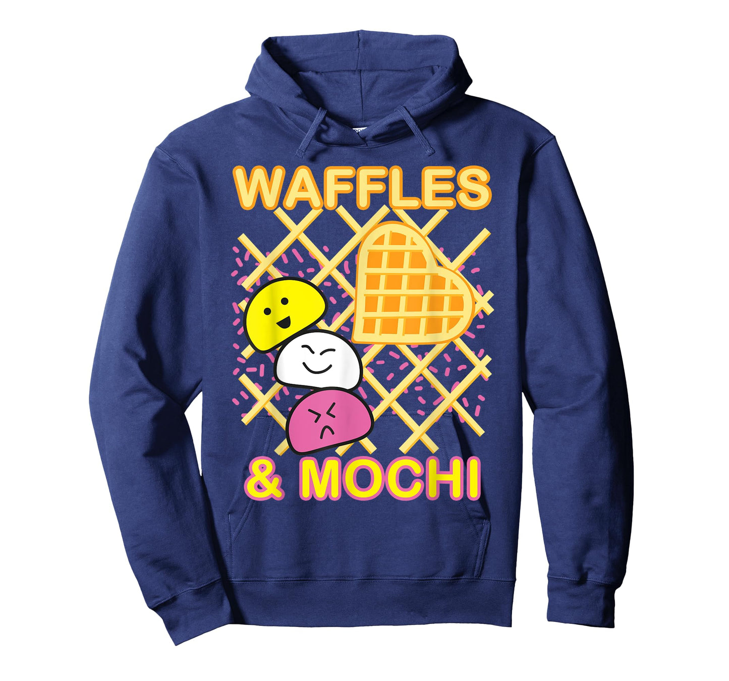 MOCHI and WAFFLES Cute Kawaii Japanese Ice cream Retro 90s Men Women Kids T-Shirt
