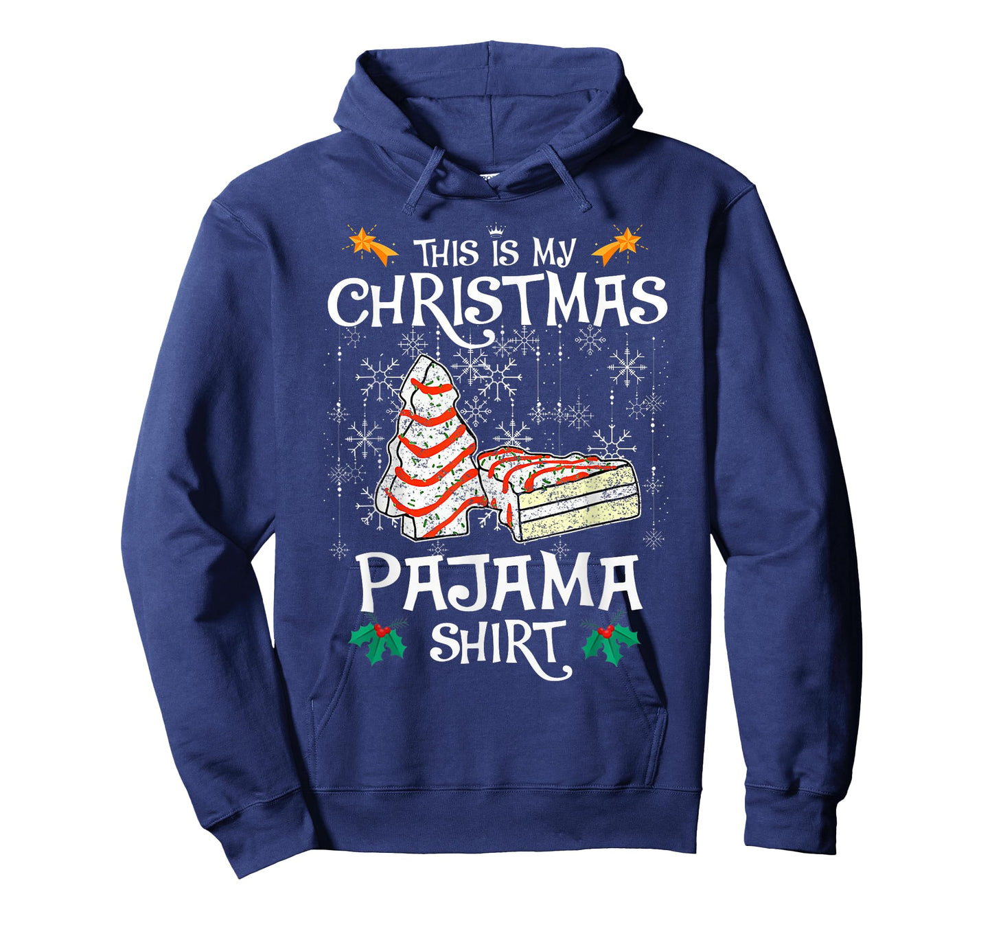 This is My Christmas Pajama Shirt Christmas Cake Debbie T-Shirt