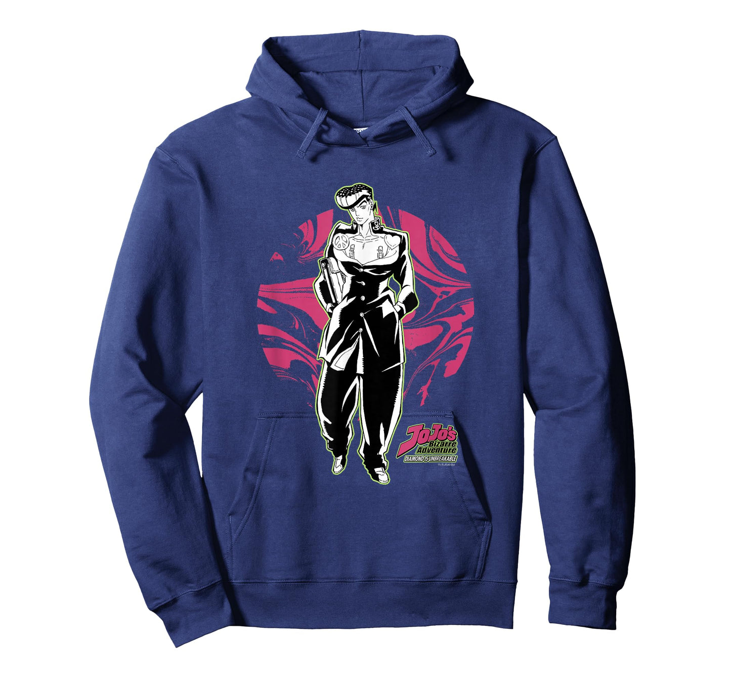 JoJo Part 4 Diamond is Unbreakable Josuke with Circle & Logo T-Shirt