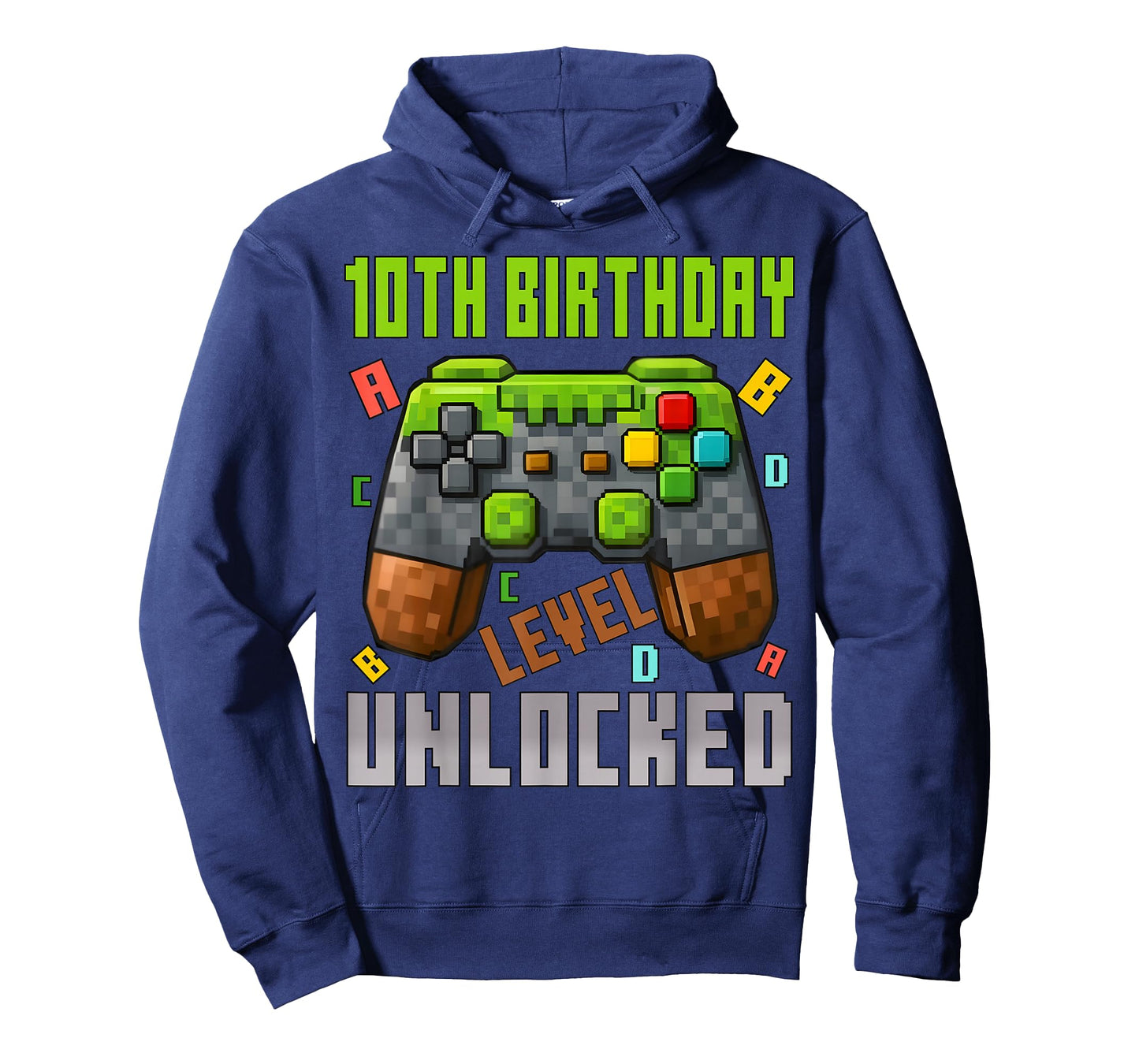 10th Birthday Boy Level 10 Unlocked Birthday Boy 10 Years T-Shirt
