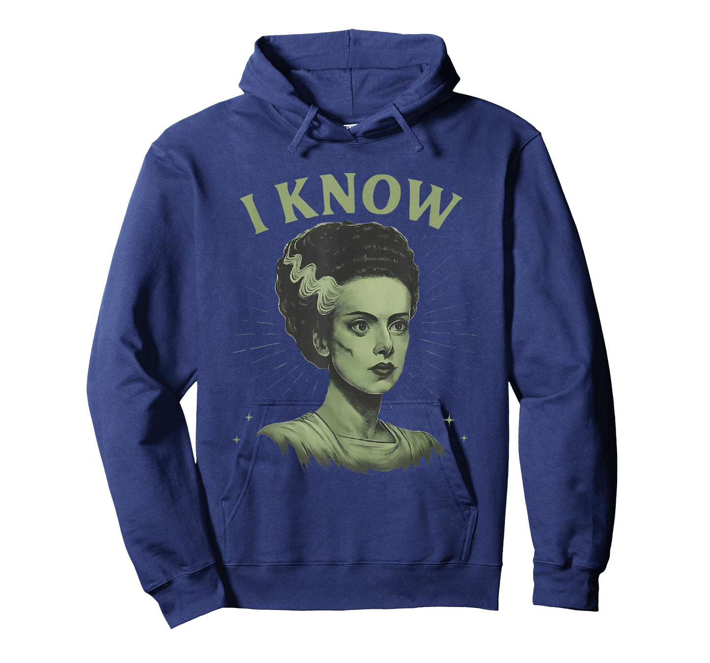 I Know Frankenstein Monster and Bride I Love You Couples T-Shirt