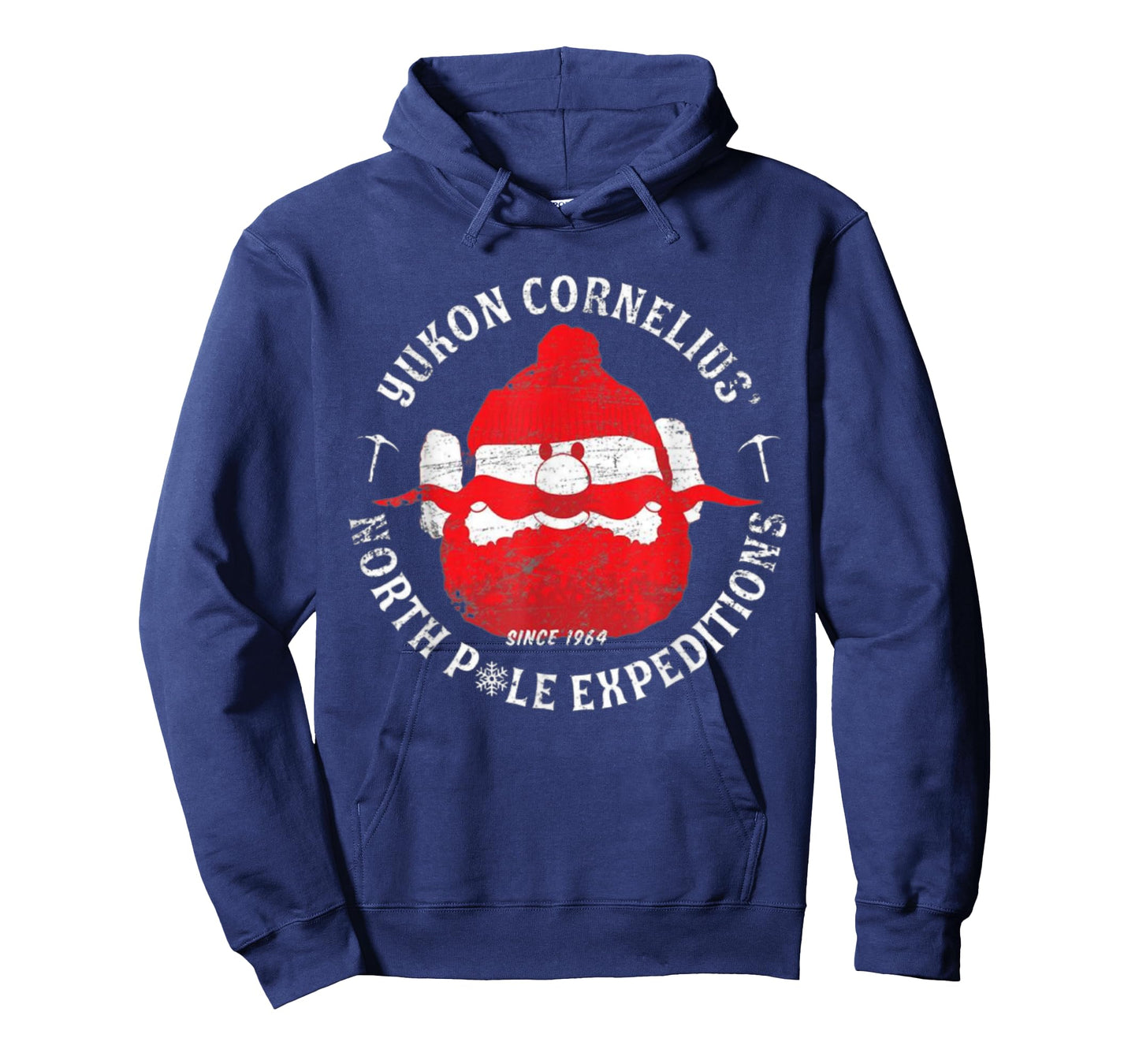 Christmas Explorer Vintage Throwback Cartoon T-Shirt