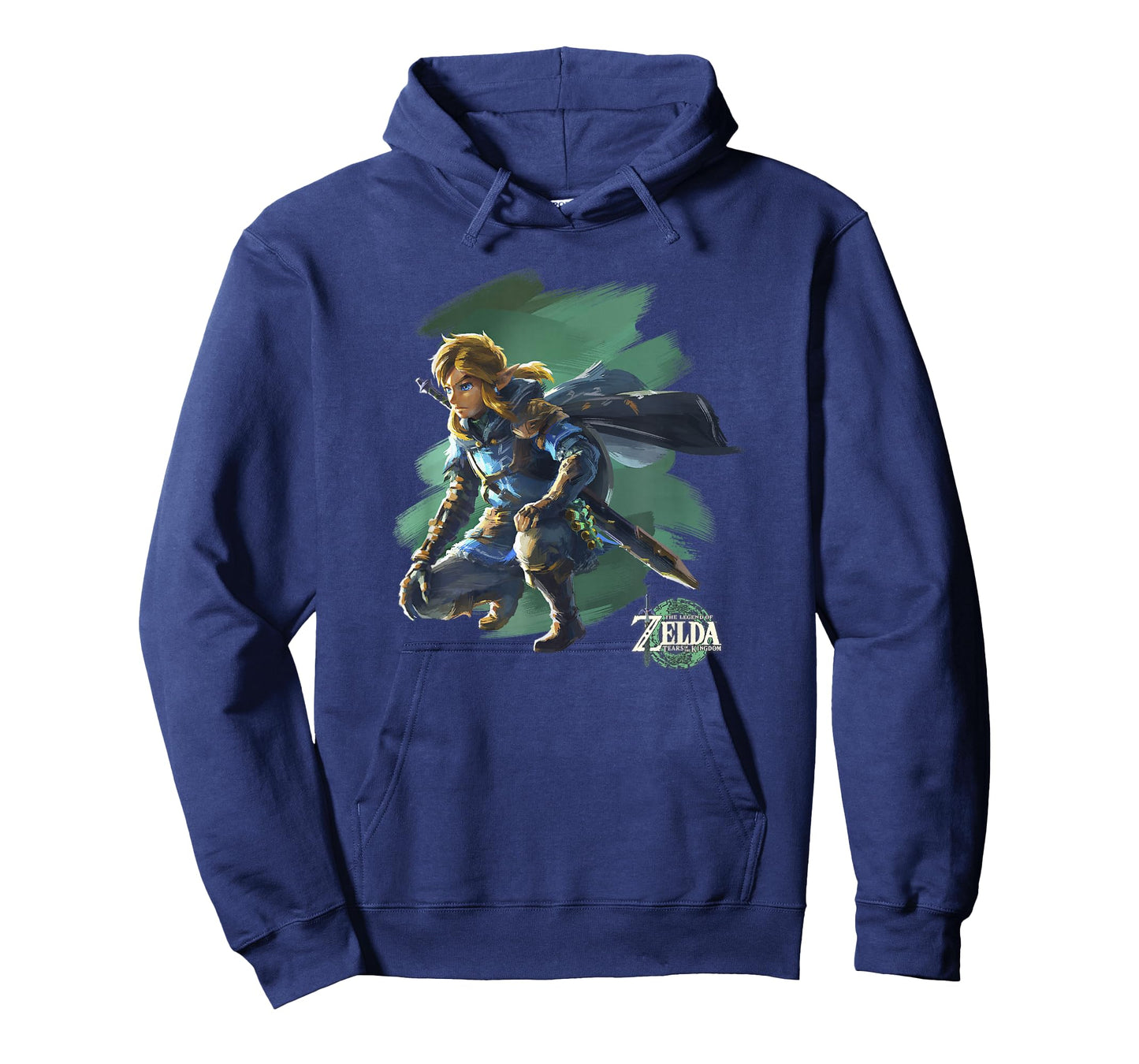 The Legend of Zelda Tears Of The Kingdom Crouching Link Art T-Shirt