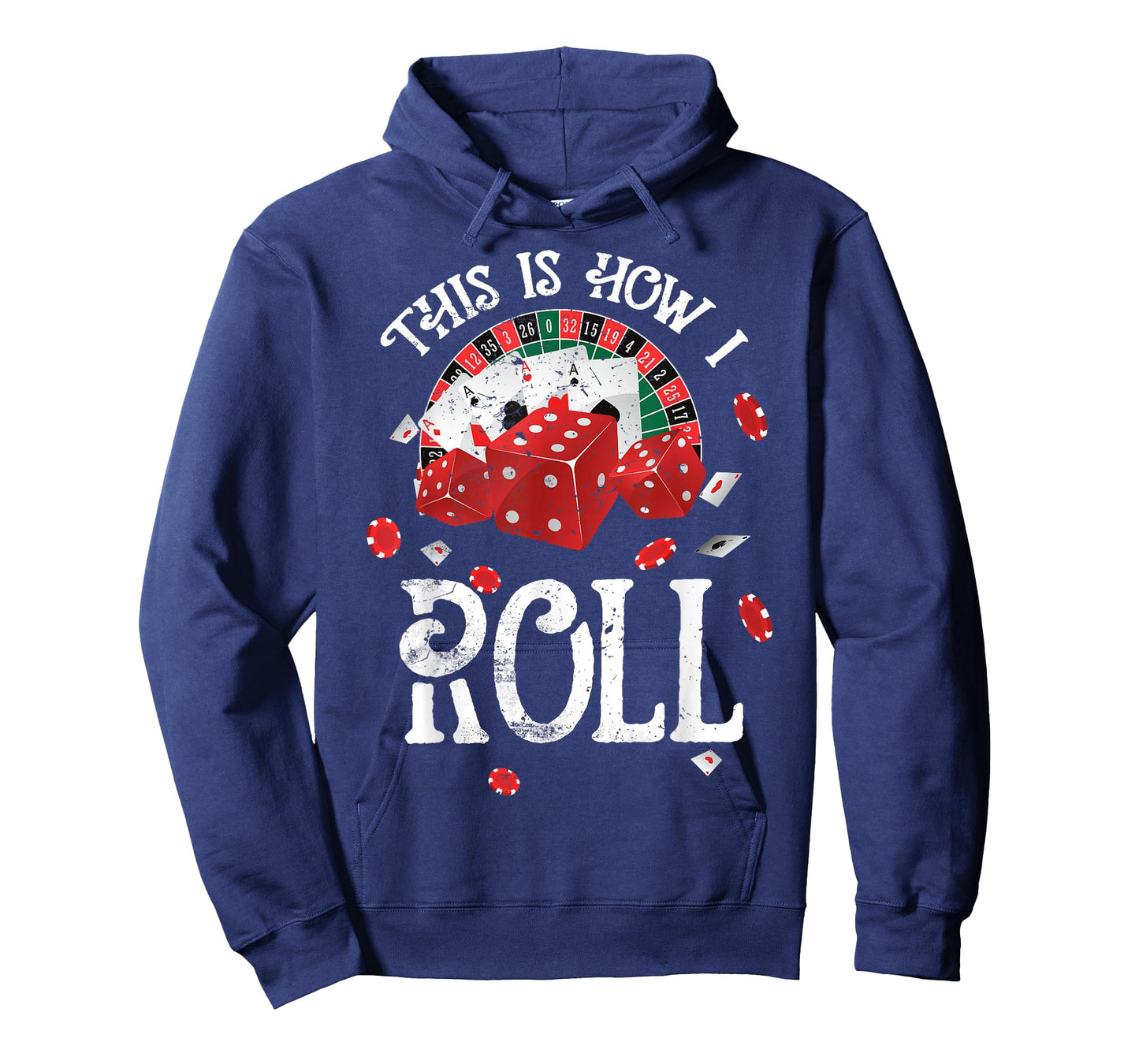 This Is How I Roll Craps Red Dice Casino Gambling T-Shirt
