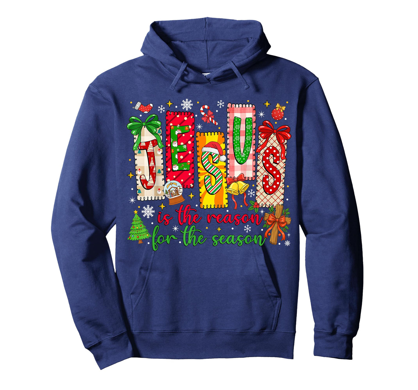 Jesus is The Reason for The Season Christian Christmas Women T-Shirt