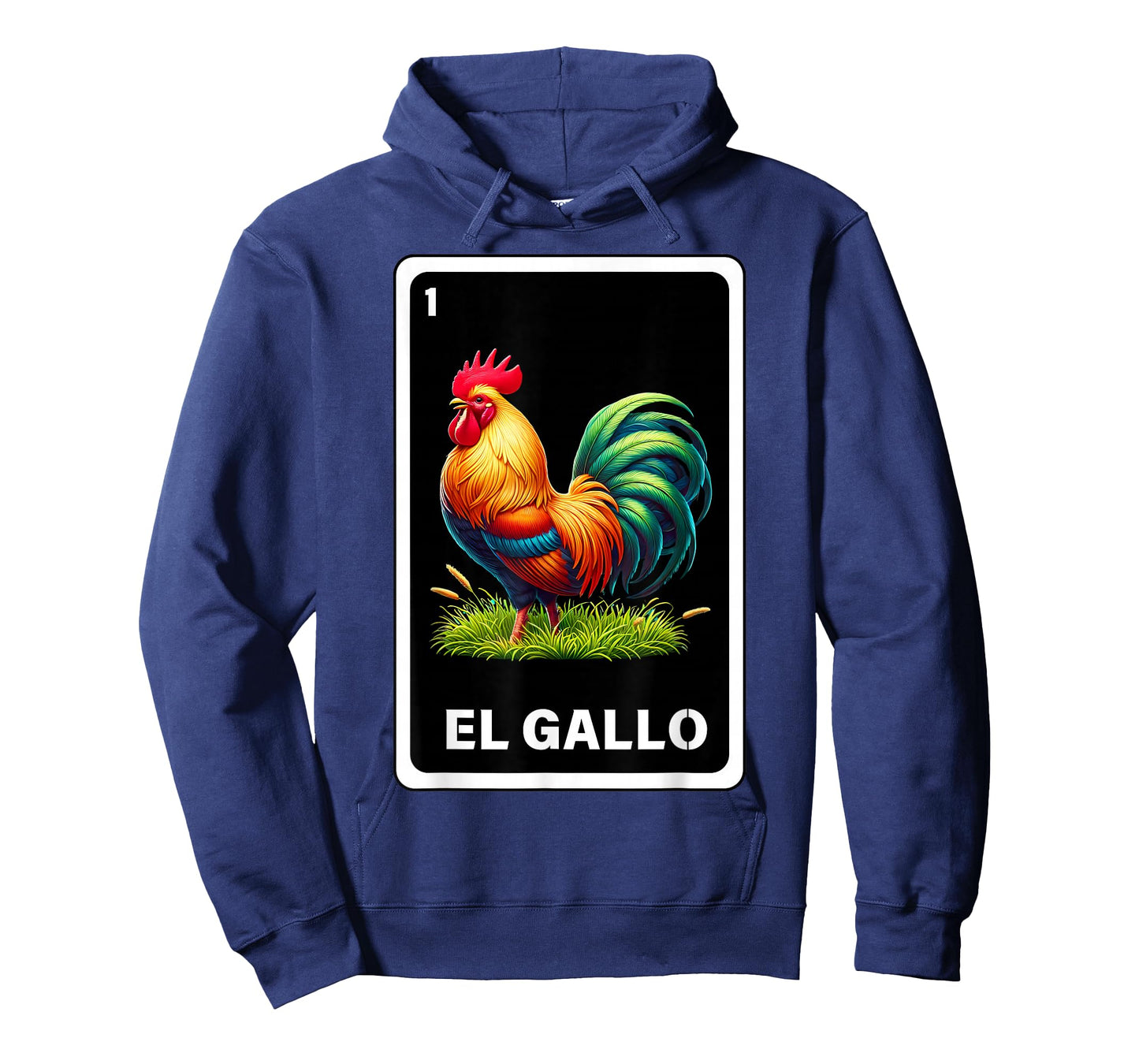 El Gallo Mexican Lottery Bingo Game Traditional Rooster Card T-Shirt
