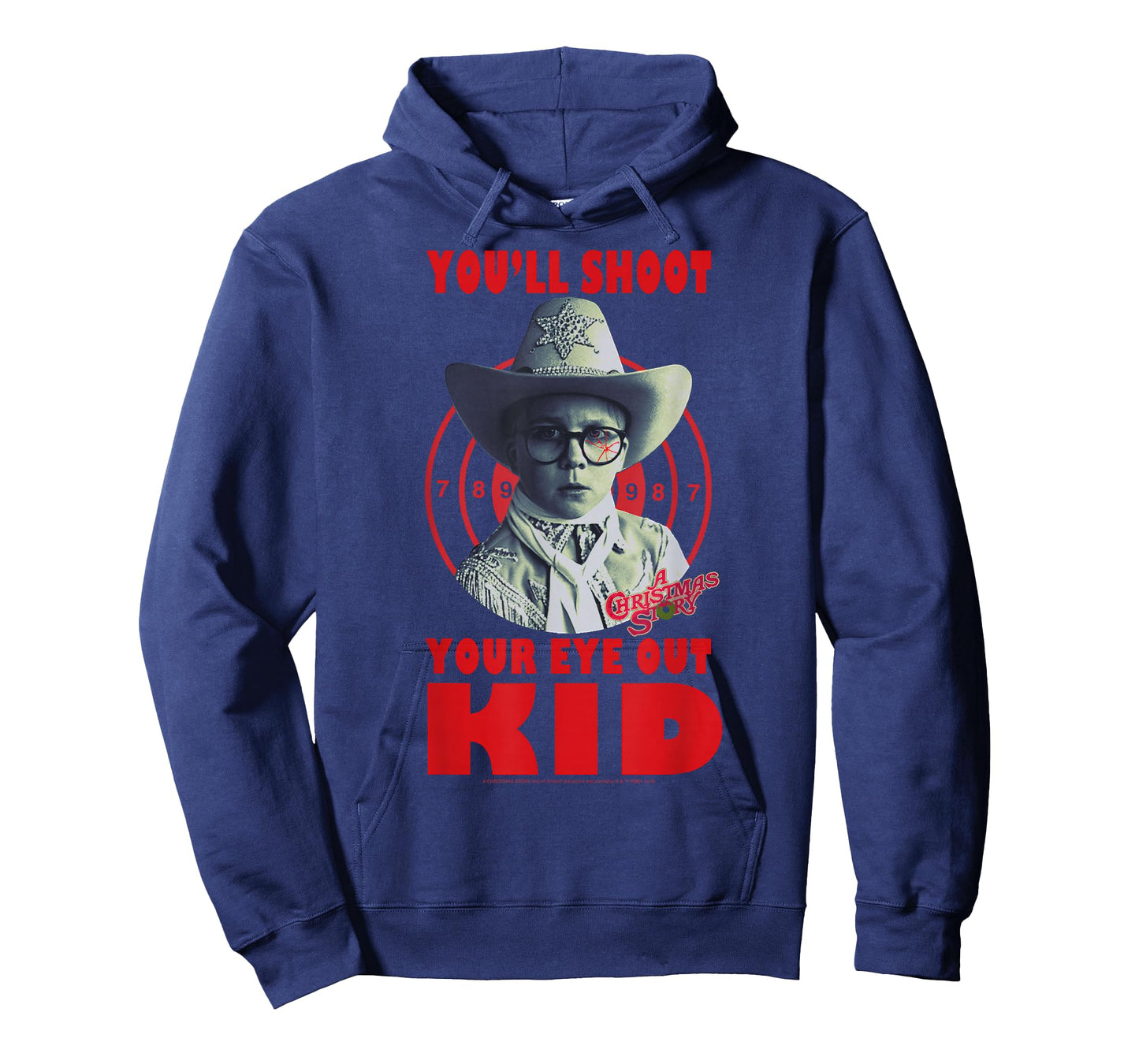 A Christmas Story Ralphie You'll Shoot Your Eye Out Kid T-Shirt